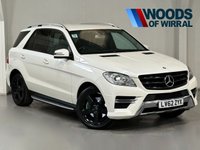 USED 2012 62 MERCEDES-BENZ M-CLASS 2.1 ML250 BlueTEC Sport SUV 5dr Diesel G-Tronic 4WD Euro 6 (s/s) (204 ps) 12 MONTHS MOT+2 OWNER+SERVICED