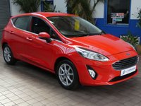 USED 2018 18 FORD FIESTA 1.0T EcoBoost Zetec Hatchback 5dr Petrol Manual Euro 6 (s/s) (100 ps) AIR CON RADIO CD 3 OWNERS SERVICE HISTORY 7 SERVICES TO 104K MILES SEPT 2025