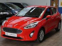 USED 2018 18 FORD FIESTA 1.0T EcoBoost Zetec Hatchback 5dr Petrol Manual Euro 6 (s/s) (100 ps) AIR CON RADIO CD 3 OWNERS SERVICE HISTORY 7 SERVICES TO 104K MILES SEPT 2025