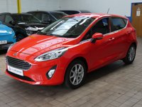USED 2018 18 FORD FIESTA 1.0T EcoBoost Zetec Hatchback 5dr Petrol Manual Euro 6 (s/s) (100 ps) AIR CON RADIO CD 3 OWNERS SERVICE HISTORY 7 SERVICES TO 104K MILES SEPT 2025