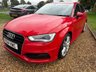 USED 2014 14 AUDI A3 1.4 TFSI S line Sportback 5dr Petrol Manual Euro 5 (s/s) (NAV) (122 ps) 