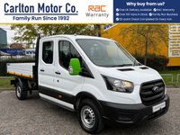 USED 2021 21 FORD TRANSIT 2.0 350 EcoBlue Leader Double Cab Tipper RWD L3 Euro 6 (130 ps) Direct to us from lease company / 7 Seater