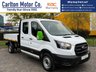 USED 2021 21 FORD TRANSIT 2.0 350 EcoBlue Leader Double Cab Tipper RWD L3 Euro 6 (130 ps) Direct to us from lease company / 7 Seater