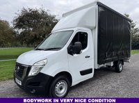 USED 2021 21 NISSAN NV400 2.3 dCi 3.5t LWB Curtainside Tail Lift L3 Euro 6, Low Miles,  A/C, 150ps Extra Tall 2.4m (8ft) Load Height