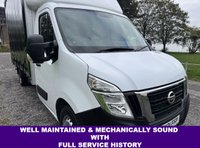 USED 2021 21 NISSAN NV400 2.3 dCi 3.5t LWB Curtainside Tail Lift L3 Euro 6, Low Miles,  A/C, 150ps Extra Tall 2.4m (8ft) Load Height