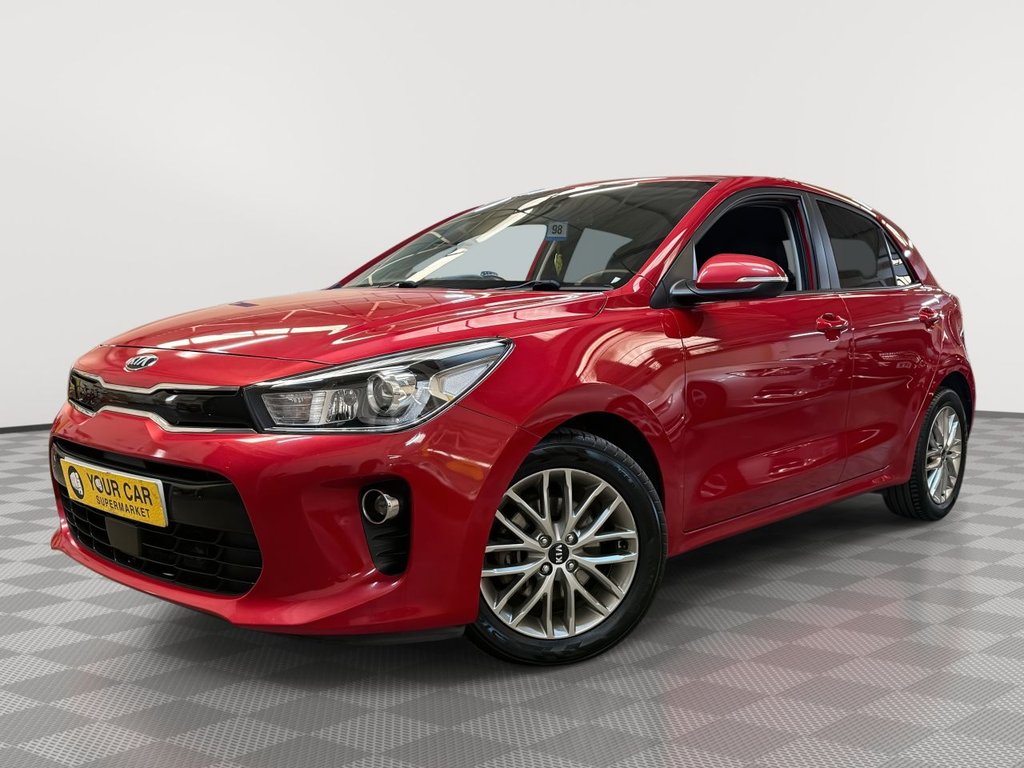 USED 2018 67 KIA RIO 1.0 T-GDi 3 Hatchback 5dr Petrol Manual Euro 6 (s/s) (99 bhp) Heated Steering, Rear Camera