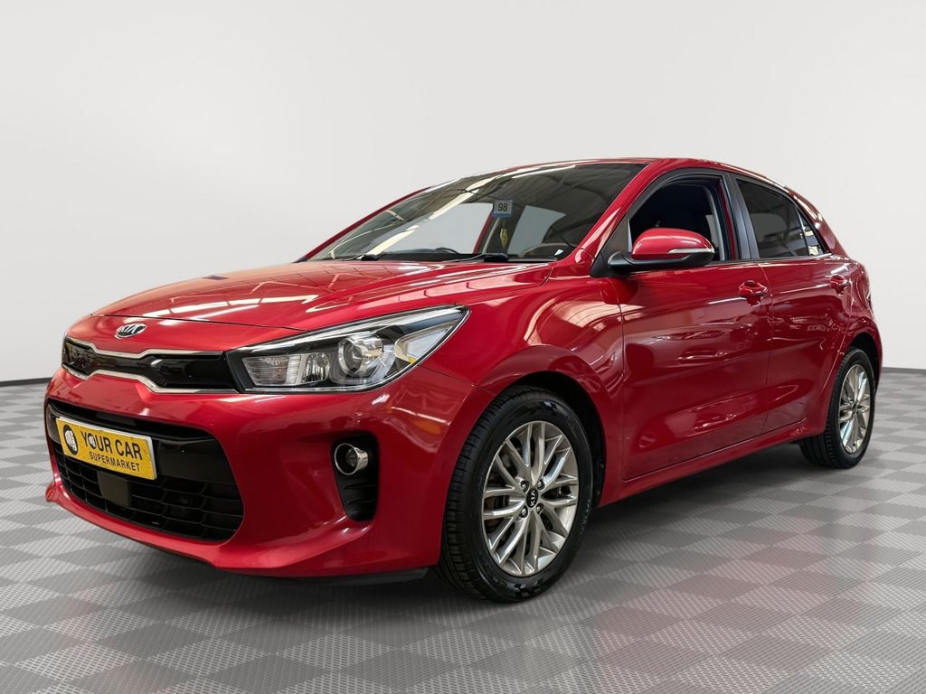 USED 2018 67 KIA RIO 1.0 T-GDi 3 Hatchback 5dr Petrol Manual Euro 6 (s/s) (99 bhp) Heated Steering, Rear Camera