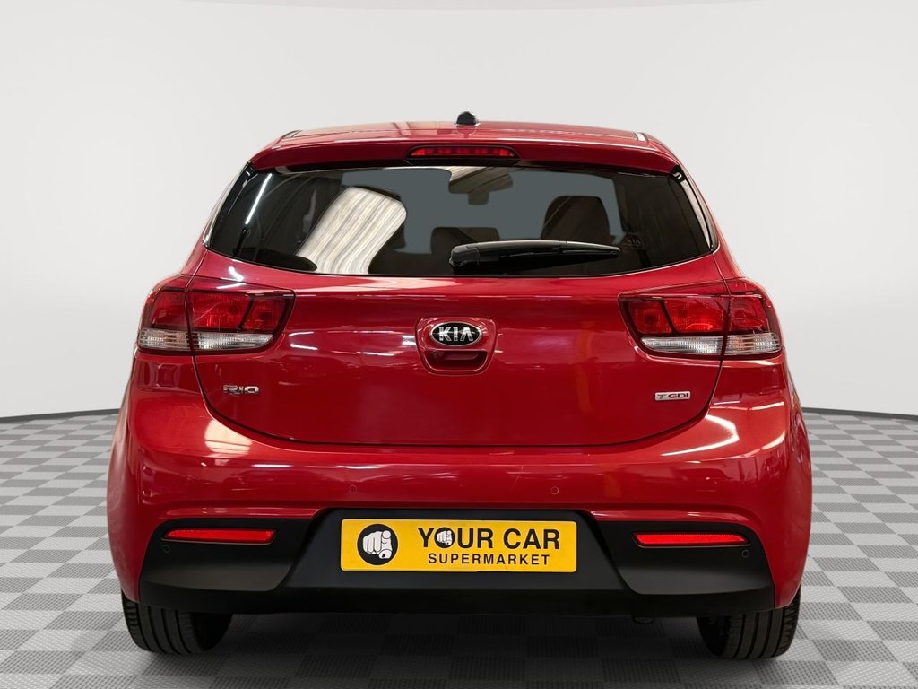 USED 2018 67 KIA RIO 1.0 T-GDi 3 Hatchback 5dr Petrol Manual Euro 6 (s/s) (99 bhp) Heated Steering, Rear Camera