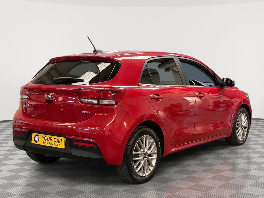 USED 2018 67 KIA RIO 1.0 T-GDi 3 Hatchback 5dr Petrol Manual Euro 6 (s/s) (99 bhp) Heated Steering, Rear Camera