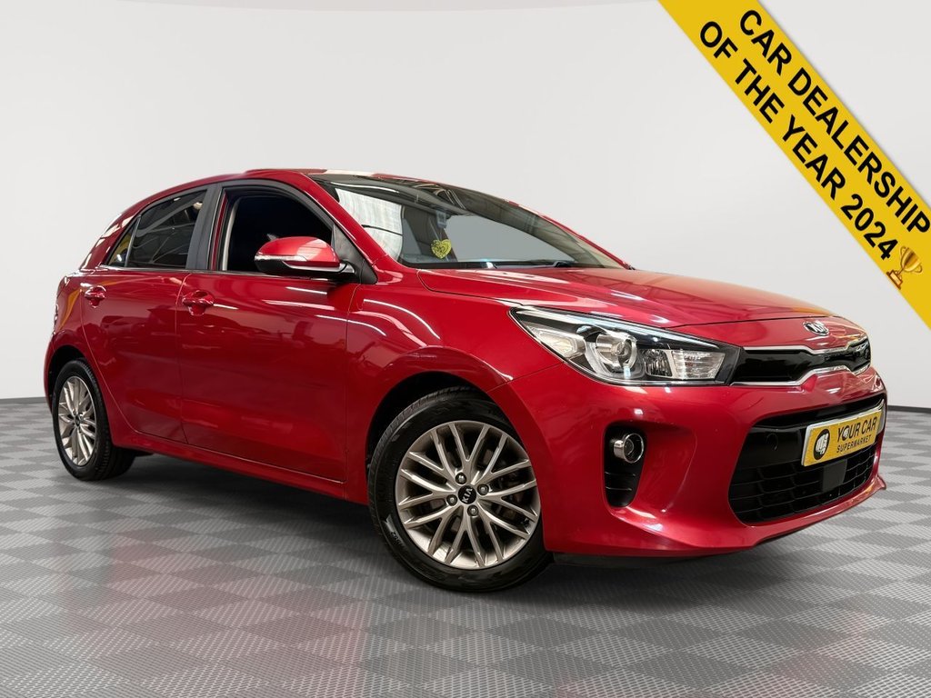 USED 2018 67 KIA RIO 1.0 T-GDi 3 Hatchback 5dr Petrol Manual Euro 6 (s/s) (99 bhp) Heated Steering, Rear Camera