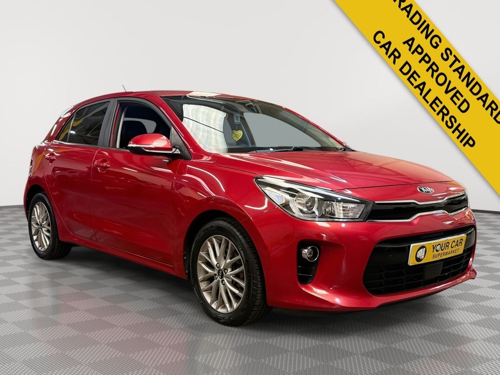 USED 2018 67 KIA RIO 1.0 T-GDi 3 Hatchback 5dr Petrol Manual Euro 6 (s/s) (99 bhp) Heated Steering, Rear Camera