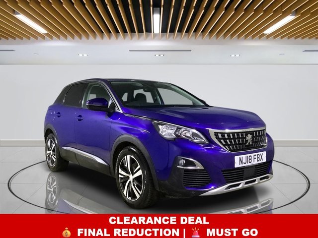 2018 Peugeot 3008 1.2L Allure 5dr