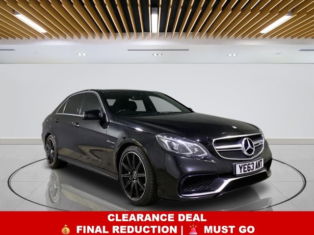 View our Mercedes-Benz E-Class 5.5 E63 V8 BiTurbo AMG Saloon 4dr Petrol SpdS MCT Euro 6 (s/s) (557 ps)