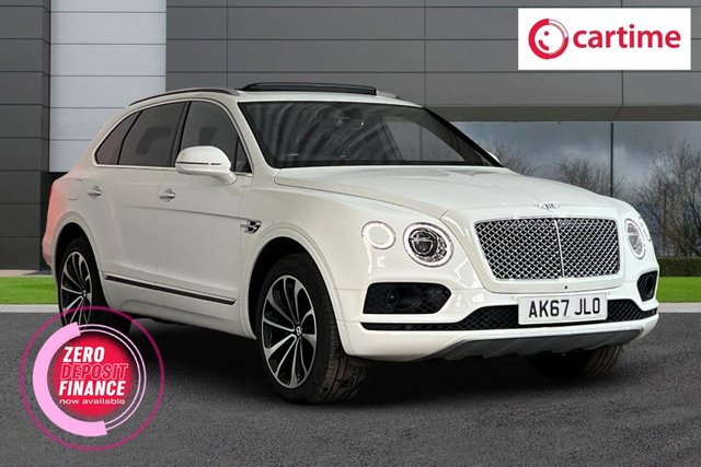 View our Bentley Bentayga 6.0 W12 SUV 5dr Petrol Auto 4WD Euro 6 (s/s) (608 ps) &pound;37000 Upgraded Extras, Naim For Bentley, All Terrain Specification, Touring Specification, City Specification 