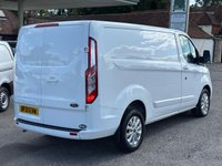 USED 2021 21 FORD TRANSIT CUSTOM 2.0 280 EcoBlue Limited Panel Van 5dr Diesel Manual L1 H1 Euro 6 (s/s) (130 ps) 