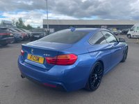 USED 2014 14 BMW 4 SERIES 2.0 428i M Sport Coupe 2dr Petrol Auto Euro 6 (s/s) (245 ps) A BEAUTIFUL ADDITION TO OUR FORECOURT FINISHED IN METALLIC BLUE PAINT+AUTOMATIC+ULEZ COMPLIANT+PRIVACY GLASS+FULL BLACK LEATHER INTERIOR+SATELLITE NAVIGATION+PARK ASSIST+CLIMATE CONTROL+19 INCH ALLOY WHEELS+1 FULL YEARS MOT PRIOR TO COLLECTION+CALL NOW TO SPEAK WITH ONE OF OUR EXPERIENCED SALES ADVISORS AND TO ARRANGE A VIEWING!!!!!!!!!!!!!!!!!!!!!!!!!