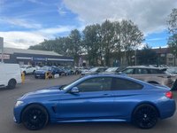 USED 2014 14 BMW 4 SERIES 2.0 428i M Sport Coupe 2dr Petrol Auto Euro 6 (s/s) (245 ps) A BEAUTIFUL ADDITION TO OUR FORECOURT FINISHED IN METALLIC BLUE PAINT+AUTOMATIC+ULEZ COMPLIANT+PRIVACY GLASS+FULL BLACK LEATHER INTERIOR+SATELLITE NAVIGATION+PARK ASSIST+CLIMATE CONTROL+19 INCH ALLOY WHEELS+1 FULL YEARS MOT PRIOR TO COLLECTION+CALL NOW TO SPEAK WITH ONE OF OUR EXPERIENCED SALES ADVISORS AND TO ARRANGE A VIEWING!!!!!!!!!!!!!!!!!!!!!!!!!
