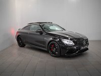 USED 2020 20 MERCEDES-BENZ C-CLASS 4.0 C63 V8 BiTurbo AMG S (Premium Plus) Coupe 2dr Petrol SpdS MCT Euro 6 (s/s) (510 ps) ELECTRIC PANORAMIC GLASS SUNROOF