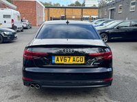 USED 2017 67 AUDI A4 3.0 TDI V6 S line Saloon 4dr Diesel Tiptronic quattro Euro 6 (s/s) (272 ps) 