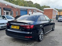 USED 2017 67 AUDI A4 3.0 TDI V6 S line Saloon 4dr Diesel Tiptronic quattro Euro 6 (s/s) (272 ps) 