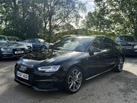 USED 2017 67 AUDI A4 3.0 TDI V6 S line Saloon 4dr Diesel Tiptronic quattro Euro 6 (s/s) (272 ps) 
