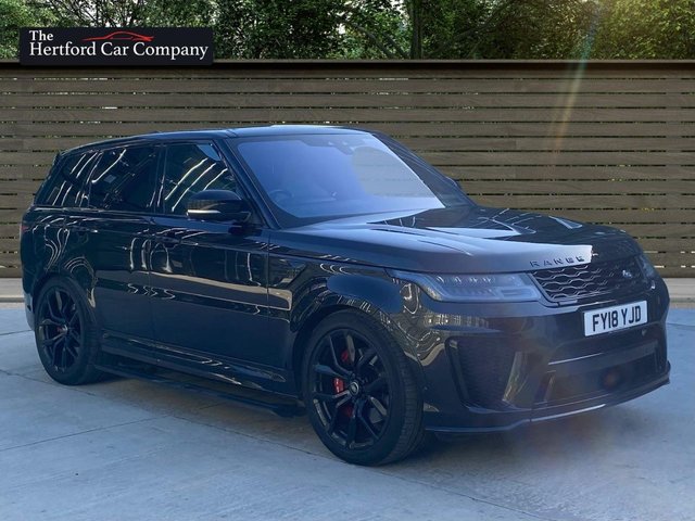 2018 18 Land Rover Range Rover Sport 5.0 P575 V8 SVR SUV 5dr Petrol Auto 4WD Euro 6 (s/s) (575 ps)