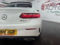 USED 2018 68 MERCEDES-BENZ E-CLASS 3.0 E350d V6 AMG Line (Premium) Coupe 2dr Diesel G-Tronic+ 4MATIC Euro 6 (s/s) (258 ps) 2 keys, 360 surround cam, pan roof