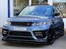 USED 2018 68 LAND ROVER RANGE ROVER SPORT 3.0 SD V6 AUTOBIOGRAPHY DYNAMIC LUMMA KIT BLACK PACK OPEN PAN ROOF HEAT & COOL SEATS APPLE PLAY TV WIDE SAT NAV 360 CAM STEPS TWO-TONE HEAT/COOL LEATHER~MERIDIAN