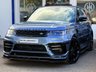 USED 2018 68 LAND ROVER RANGE ROVER SPORT 3.0 SD V6 AUTOBIOGRAPHY DYNAMIC LUMMA KIT BLACK PACK OPEN PAN ROOF HEAT & COOL SEATS APPLE PLAY TV WIDE SAT NAV 360 CAM STEPS TWO-TONE HEAT/COOL LEATHER~MERIDIAN