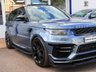 USED 2018 68 LAND ROVER RANGE ROVER SPORT 3.0 SD V6 AUTOBIOGRAPHY DYNAMIC LUMMA KIT BLACK PACK OPEN PAN ROOF HEAT & COOL SEATS APPLE PLAY TV WIDE SAT NAV 360 CAM STEPS TWO-TONE HEAT/COOL LEATHER~MERIDIAN