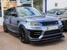 USED 2018 68 LAND ROVER RANGE ROVER SPORT 3.0 SD V6 AUTOBIOGRAPHY DYNAMIC LUMMA KIT BLACK PACK OPEN PAN ROOF HEAT & COOL SEATS APPLE PLAY TV WIDE SAT NAV 360 CAM STEPS TWO-TONE HEAT/COOL LEATHER~MERIDIAN