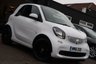 USED 2016 16 SMART FORTWO 1.0 Edition White Coupe 2dr Petrol Twinamic Euro 6 (s/s) (71 ps) FSH,LONG MOT,PANO ROOF,SAT NAV