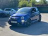 USED 2019 68 ABARTH 595C 1.4 T-Jet Cabrio 2dr Petrol Manual Euro 6 (145 ps) BY APPOINTMENT ONLY - Alloy Wheels, Air Con, Bluetooth, Touchscreen Display, DAB Radio, Sports Mode, Podium Blue, Performance Suspension & Brakes, Sport Yellow Seats Belts, Soft Top Roof.