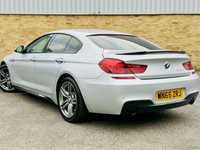 USED 2015 65 BMW 6 SERIES GRAN COUPE 3.0 640d M Sport Saloon 4dr Diesel Auto Euro 6 (s/s) (313 ps) M Sport Styling | Auto | 313 P