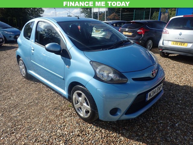 2014 TOYOTA AYGO 1.0 VVT-i Move Hatchback 3dr Petrol Manual Euro 5 (68 ps)