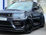 USED 2018 68 LAND ROVER RANGE ROVER SPORT 3.0 SD V6 HSE LUMMA KIT PANORAMIC ROOF MERIDIAN TV SAT NAV CAMERA 22