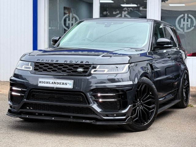 2018 68 Land Rover Range Rover Sport 3.0 SD V6 HSE LUMMA KIT PANORAMIC ROOF MERIDIAN TV SAT NAV CAMERA 22