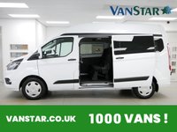 USED 2023 73 FORD TRANSIT CUSTOM 320 2.0 EBL 130 BHP L2 HIGH ROOF TREND AUTOMATIC 9 SEATER MINIBUS AUTOMATIC | AIR CON | CARPLAY | 9 SEATS