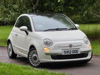 USED 2012 12 FIAT 500 0.9 TwinAir Lounge Hatchback 3dr Petrol Manual Euro 5 (s/s) (85 bhp) 