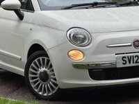 USED 2012 12 FIAT 500 0.9 TwinAir Lounge Hatchback 3dr Petrol Manual Euro 5 (s/s) (85 bhp) 
