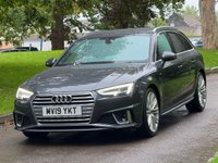 USED 2019 19 AUDI A4 AVANT 2.0 TDI 40 S line Estate 5dr Diesel S Tronic Euro 6 (s/s) (190 ps) 
