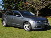 USED 2014 14 AUDI A3 2.0 TDI SE Sportback 5dr Diesel S Tronic Euro 5 (s/s) (150 ps) www.suffolkcarcentre.co.uk - Located at Ilketshall