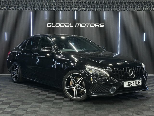 2014 64 Mercedes-Benz C-Class 2.1 C220 BlueTEC AMG Line (Premium) Saloon 4dr Diesel G-Tronic+ Euro 6 (s/s) (170 ps)
