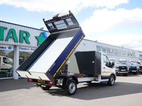 USED 2022 22 FORD TRANSIT 350 2.0 EBL 130 BHP L3 LONG LEADER TIPPER  ( TOOL POD ) 1 OWNER | L3 LONG | TIPPER | TOOLPOD