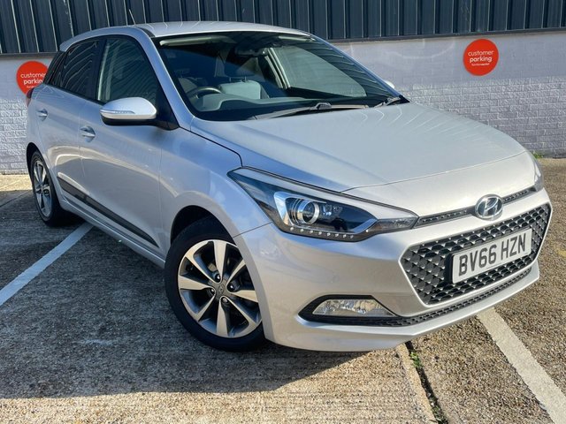 2016 66 Hyundai I20 1.2 Premium Nav Hatchback 5dr Petrol Manual Euro 6 (84 ps)
