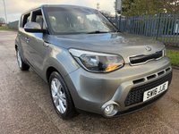USED 2016 16 KIA SOUL 1.6 CRDi Connect SUV 5dr Diesel Manual Euro 6 (134 bhp) 2 OWNERS FROM NEW* REVERSE CAMERA* 6 SPEED* TRACTION CONTROL* SPORT / COMFORT STEERING MODE* AIR CON* BLUETOOTH PHONE AND AUDIO* DAB* AUX* USB* REMOTE CENTRAL LOCKING WITH 2 KEYS