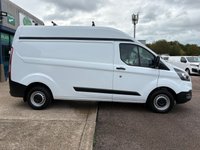 USED 2021 21 FORD TRANSIT CUSTOM Leader L2 H2 2.0 300 EcoBlue Diesel LWB High Top Panel Van Manual Euro 6 (s/s) (130 bhp) Only 83,046 miles - 3 Ford main dealer services - last long life service on 19.02.2025 @ 71,783 miles - EURO 6, high top, long wheelbase, A/C, Bluetooth, electric windows, DAB Radio, USB port, driver's airbag, factory fitted bulkhead, side loading door, ply lined, remote Central Locking, finance arranged on site & 6 months premium Autoguard warranty