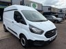 USED 2021 21 FORD TRANSIT CUSTOM Leader L2 H2 2.0 300 EcoBlue Diesel LWB High Top Panel Van Manual Euro 6 (s/s) (130 bhp) Only 83,046 miles - 3 Ford main dealer services - last long life service on 19.02.2025 @ 71,783 miles - EURO 6, high top, long wheelbase, A/C, Bluetooth, electric windows, DAB Radio, USB port, driver's airbag, factory fitted bulkhead, side loading door, ply lined, remote Central Locking, finance arranged on site & 6 months premium Autoguard warranty