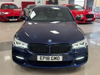 USED 2018 18 BMW 5 SERIES 2.0 520d M Sport Saloon 4dr Diesel Auto Euro 6 (s/s) (190 ps) FBMWSH + HARMON KARDON + &pound;6.3K SPEC + AERO KIT + AMBIENTS!