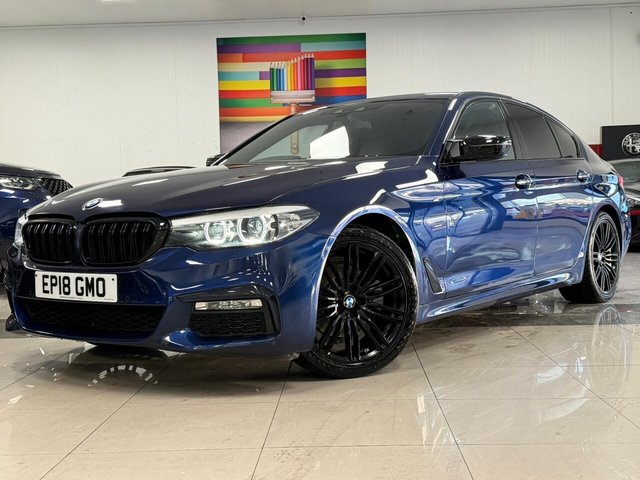 2018 18 BMW 5 Series 2.0 520d M Sport Saloon 4dr Diesel Auto Euro 6 (s/s) (190 ps)